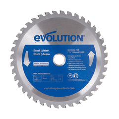 Wet & Dry-Cut Saw Blade: 7-1/2" Dia, 25/32" Arbor Hole, 40 Teeth