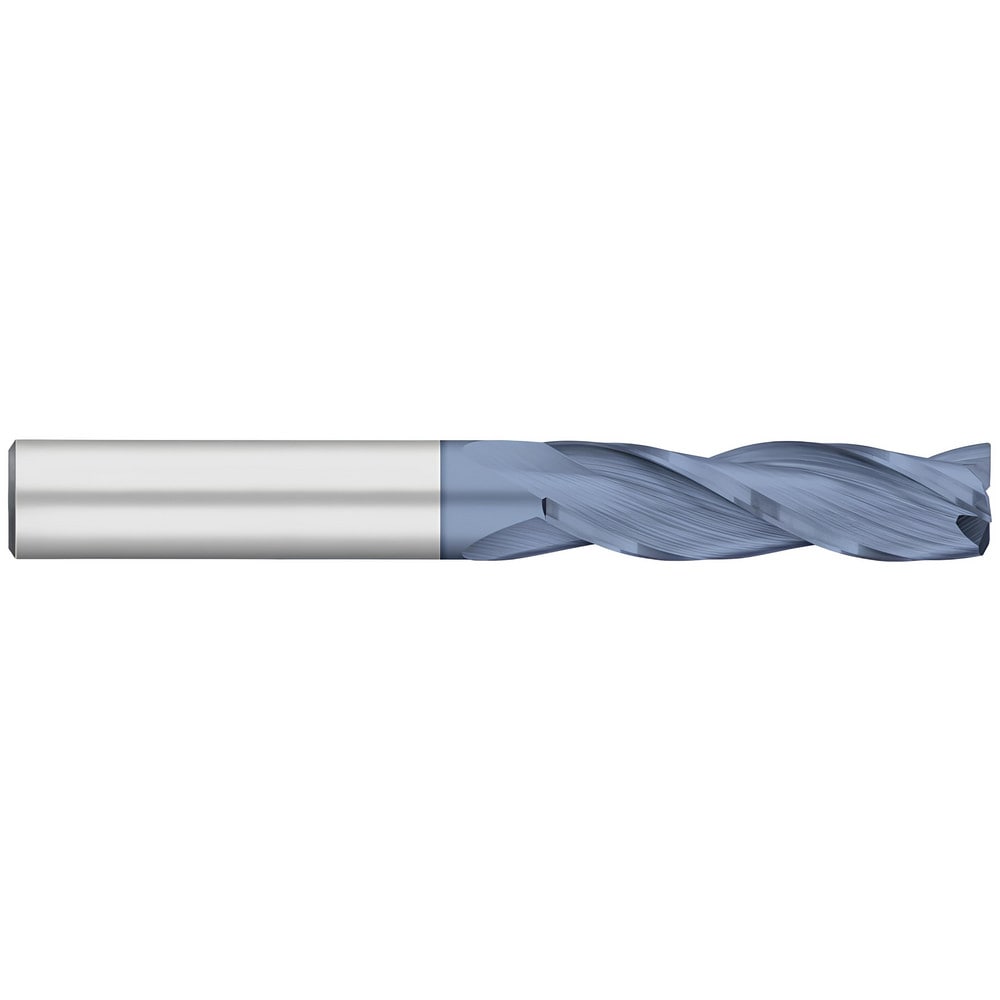 Corner Radius End Mill: 5/16" Dia, 1-1/8" LOC, 0.0450" Radius, 3 Flute, Solid Carbide