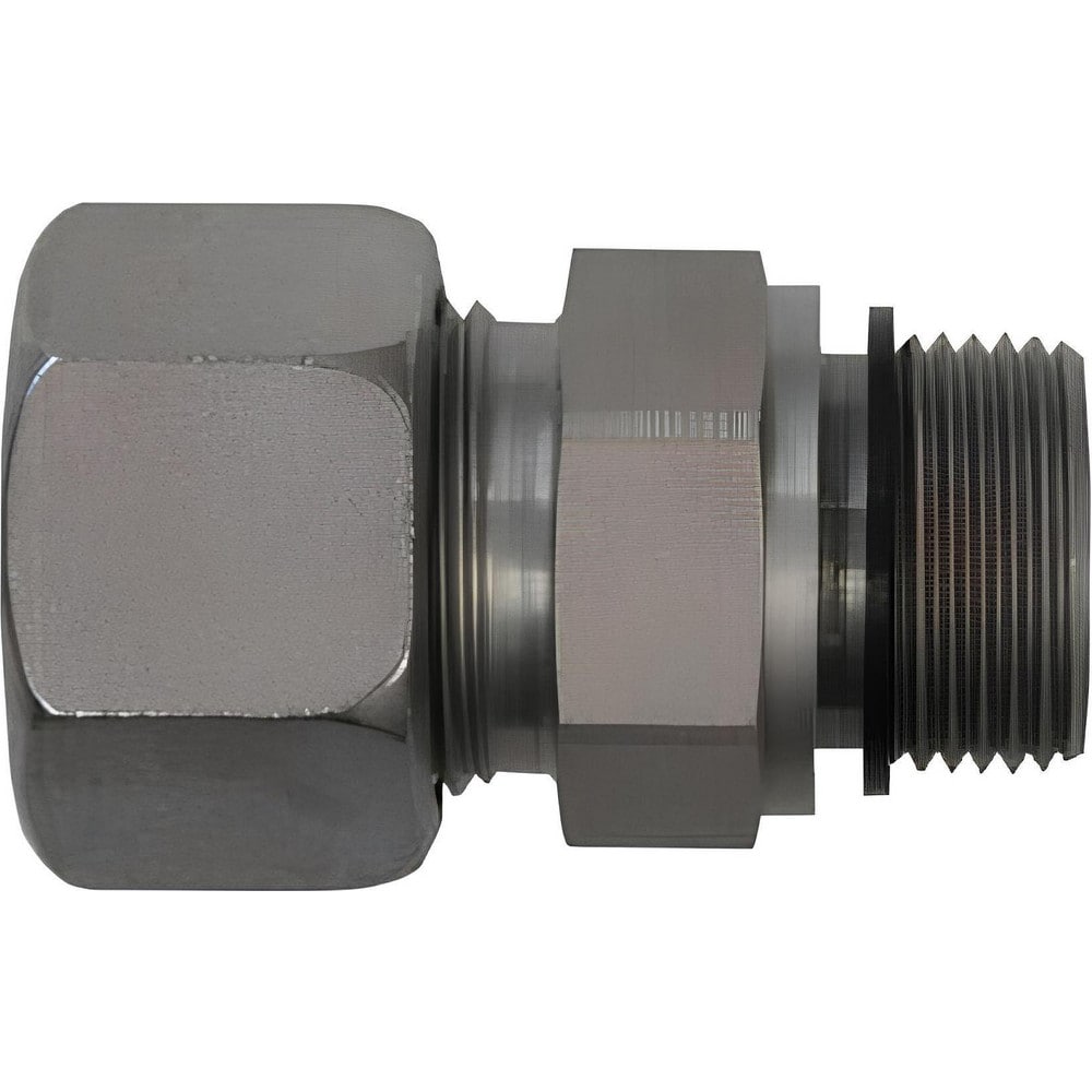 Compression Tube Straight: MF24x1.5, 16" Tube ID, 16 mm Tube OD, Tube OD