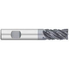 Corner Radius End Mill: 5/8" Dia, 1-5/8" LOC, 0.0300" Radius, 5 Flute, Solid Carbide