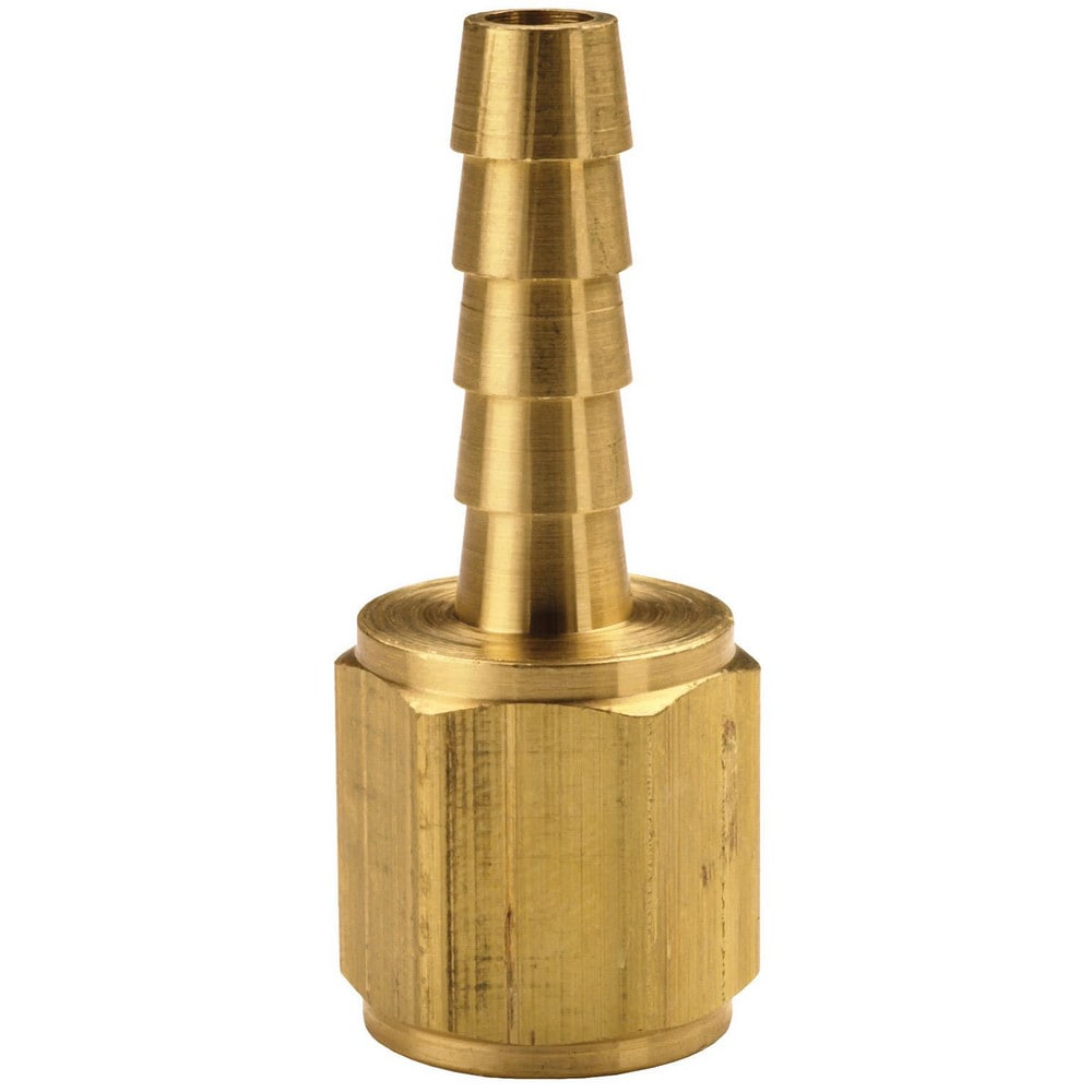 Barbed Hose Fittings; Fitting Type: Hose Barb Insert; Material: Brass; Thread Standard: NPTF; Thread Size: 1/2; End Connection: Hose Barb x Female NPT; Hose Inside Diameter (Inch): 3/4; Hose Outside Diameter: 3/4