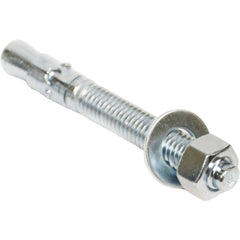 Concrete Screw Anchor: 1/2" Dia, 4-1/4" OAL, 5/8" Min Embedment