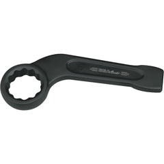 Slogging Box End Wrench: 65 mm, 12 Point, Single End