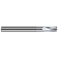 Solid Counterbores; Cutter Diameter (Decimal Inch): 0.0625; Flute Length (Decimal Inch): 0.2500; Finish/Coating: TiB2; Shank Diameter (Inch - 0 Decimals): 0.1250; Number Of Flutes: 4; Cutter Material: Solid Carbide; Length (Inch): 1-1/2