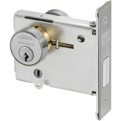 Deadbolts; Deadbolt Type: Deadbolt; Lock Type: Single Cylinder; Key Type: Keyed Different; Mount Type: Mortise; Material: Steel; Minimum Door Thickness: 1.75 in; Maximum Door Thickness: 2.25; Finish: Bright Chrome