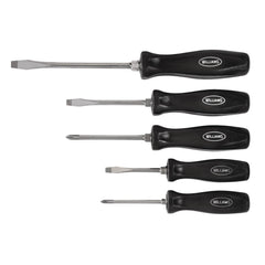 Screwdriver Sets; 5PC SLOTTED/PHILLIP MIXED SCREWDRIVER SET