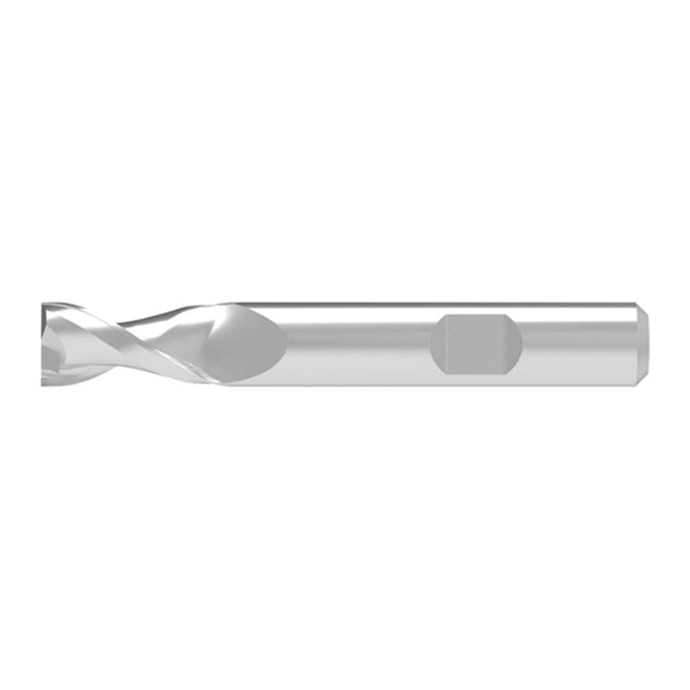 Corner Chamfer End Mill: 18.00 mm Dia, 30.00 mm LOC, 2 Flute, 0.15 mm Chamfer Width, Solid Carbide