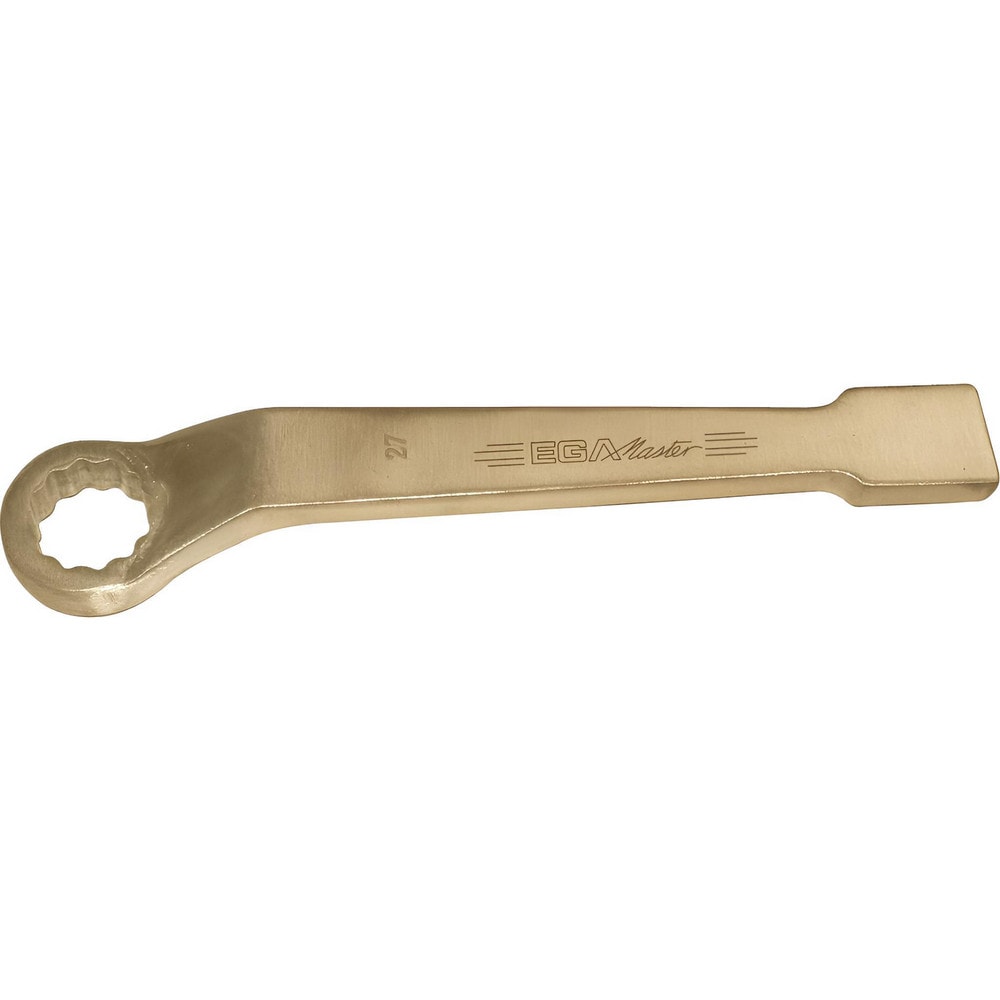 Slogging Box End Wrench: 1-1/16", 12 Point, Single End