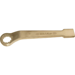 Slogging Box End Wrench: 2-7/8", 12 Point, Single End