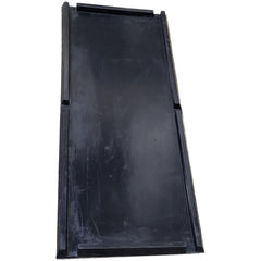 Pipe Rail Base Pads; Material: Recycled Rubber; Color: Black; For Use With: Railguard 200 Set and Prevent Base