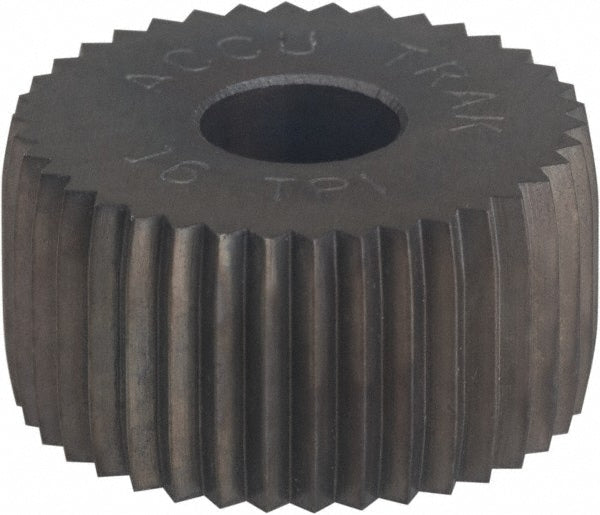 Convex Knurl Wheel: 3/4" Dia, 90 &deg; Tooth Angle, 8 TPI, Straight, Cobalt