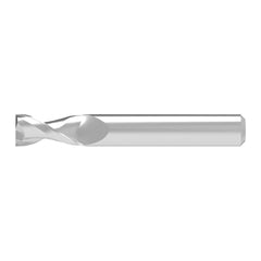 Corner Chamfer End Mill: 15.00 mm Dia, 25.00 mm LOC, 2 Flute, 0.15 mm Chamfer Width, Solid Carbide