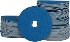 Fiber Disc:  5" Disc Dia, 50 Grit, Zirconia Alumina