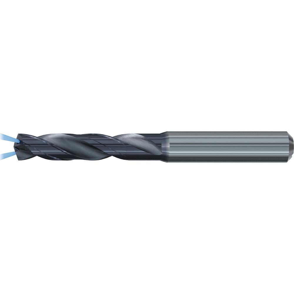 Screw Machine Length Drill Bit: 29/64" Dia, 140 deg Point, Solid Carbide