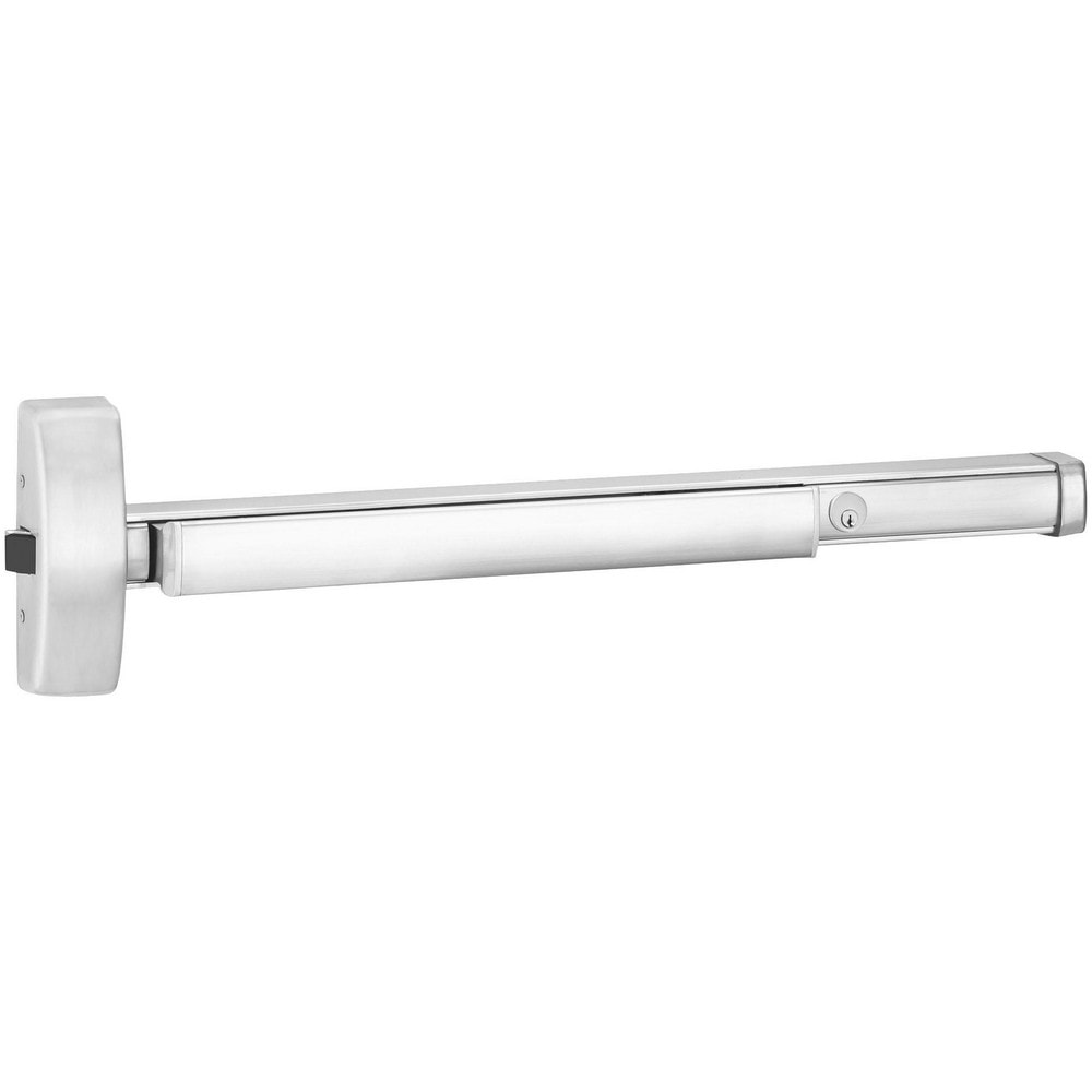 Push Bars; Material: Metal; Locking Type: Exit Device Only; Maximum Door Width: 3 ft; Finish/Coating: Satin Stainless Steel; Minimum Door Width: 3 ft