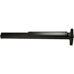 Push Bars; Material: Metal; Locking Type: Exit Device Only; Maximum Door Width: 3 ft; Finish/Coating: Anodized, Aluminum, Dark Bronze; Minimum Door Width: 2.33 ft