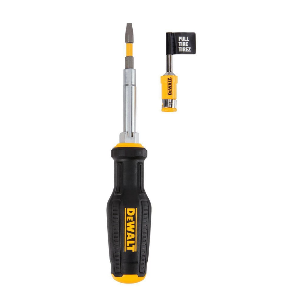 Bit Screwdrivers; Tip Type: Phillips; Drive Size: 1/4 in; Slotted Point Size: 1/4 in; 3/16 in; Handle Type: Ergonomic