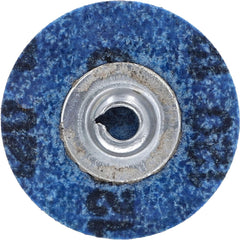 Quick-Change Disc: Type S, 1-1/2" Dia, 120 Grit, Aluminum Oxide, Coated