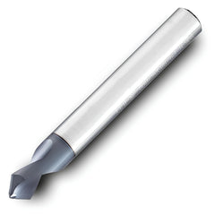 Combo Drill & Countersink:  M5,  Solid Carbide