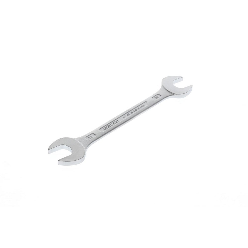 Open End Wrenches; Head Type: Flat; Wrench Size: 20 x 22 mm; Material: Vanadium Steel; Finish: Chrome