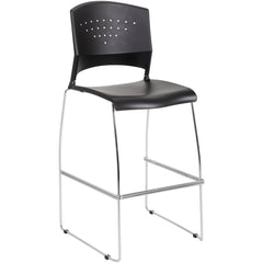 Stack Stool: 28-1/2" Seat Height, 18-1/2 x 18" Seat