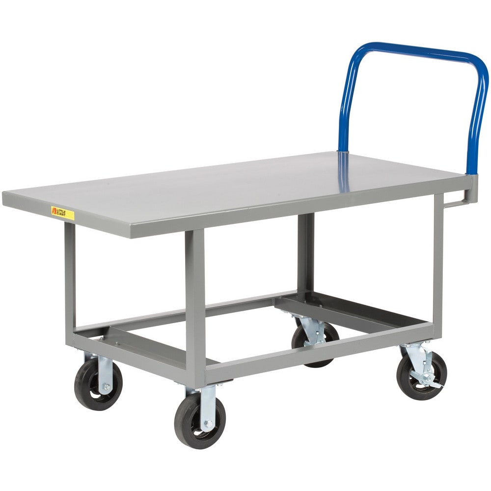 Work-Height Platform Truck with Open Base: 26" High, 48" Long, 24" Wide