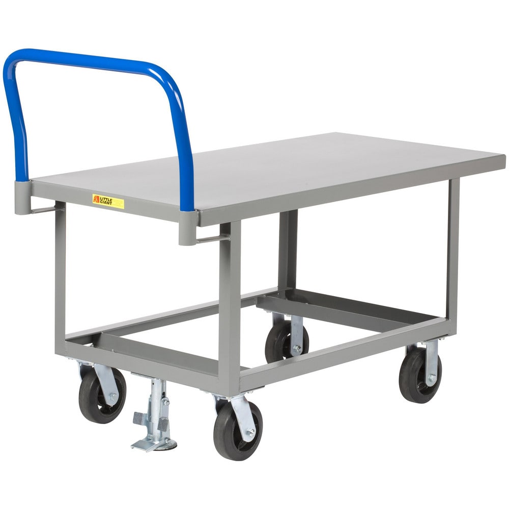 Work-Height Platform Truck with Open Base: 26" High, 48" Long, 24" Wide