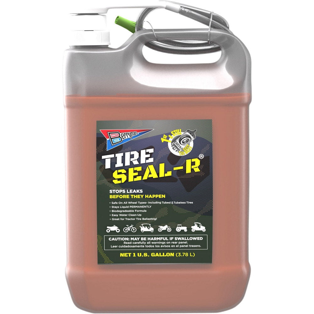 Tire Puncture Sealant; Compatible Tire Type: Car; Sealant Type: Heavy-Duty Tire Sealant, Premium Tire Sealant, Liquid Ballast, Bicycle Tire Sealant, Non-Flammable Instant Tire Repair, Liquid Ballast Tire Sealant; Container Size: 1 gal; Container Type: Bot