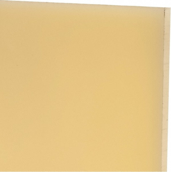 Plastic Sheet: Polyurethane, 1/4" Thick, 48" Wide, 1' Long, Natural