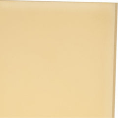 Plastic Sheet: Polyurethane, 1/8" Thick, 48" Wide, 1' Long, Natural