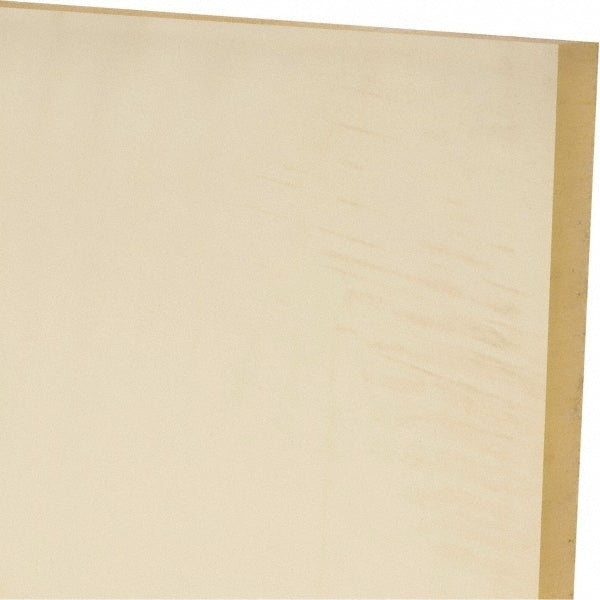 Plastic Sheet: Polyurethane, 3/8" Thick, 48" Wide, 4' Long, Natural