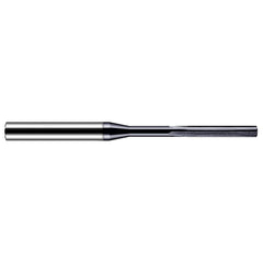 Chucking Reamer: 2.49mm Dia, 63.00mm OAL, 17.00mm Flute Length, Straight-Cylindrical Shank, Solid Carbide