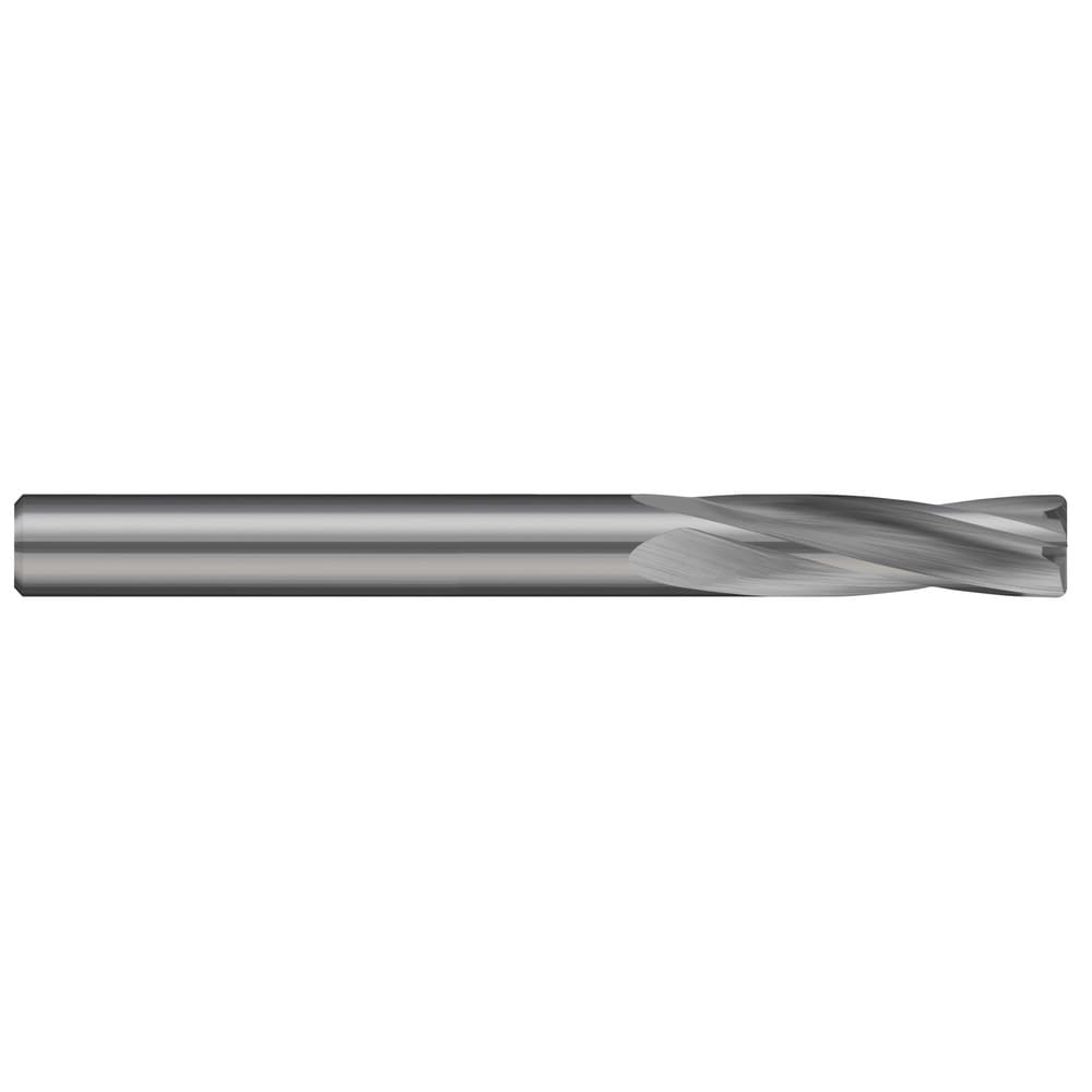 Solid Counterbores; Cutter Diameter (Decimal Inch): 0.2187; Flute Length (Decimal Inch): 0.7500; Finish/Coating: Uncoated; Shank Diameter (Inch - 0 Decimals): 0.2500; Number Of Flutes: 4; Cutter Material: Solid Carbide; Length (Inch): 2-1/2