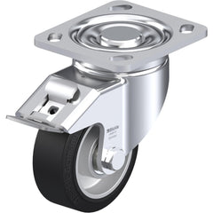 Top Plate Casters; Mount Type: Plate; Number of Wheels: 1.000; Wheel Diameter (Inch): 6; Wheel Material: Polyurethane; Wheel Width (Inch): 2; Wheel Color: Light Brown