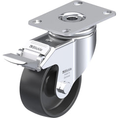 Top Plate Casters; Mount Type: Plate; Number of Wheels: 1.000; Wheel Diameter (Inch): 3-1/8; Wheel Material: Synthetic; Wheel Width (Inch): 1-1/4; Wheel Color: Natural White