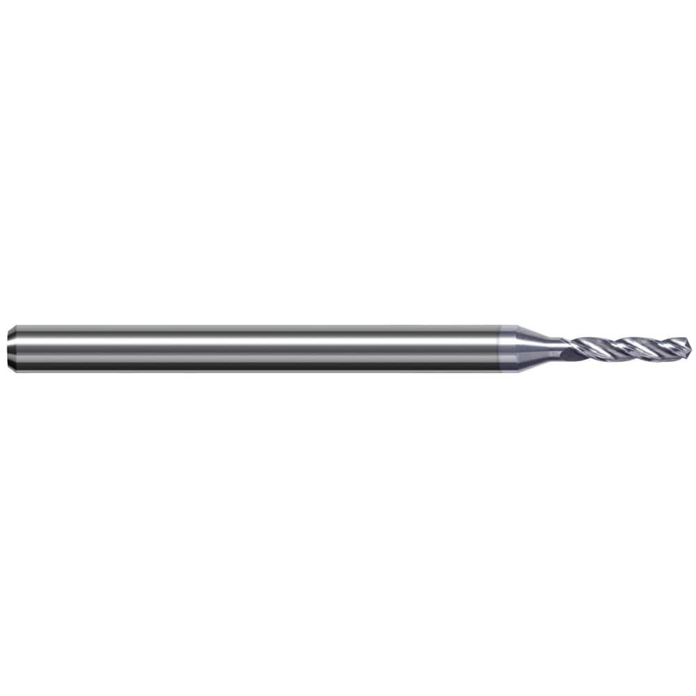 Micro Drill Bit: 0.90 mm Dia, (0.0350"), 130 deg, Solid Carbide