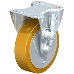 Top Plate Casters; Mount Type: Plate; Number of Wheels: 1.000; Wheel Diameter (Inch): 8; Wheel Material: Synthetic; Wheel Width (Inch): 2; Wheel Color: Gray