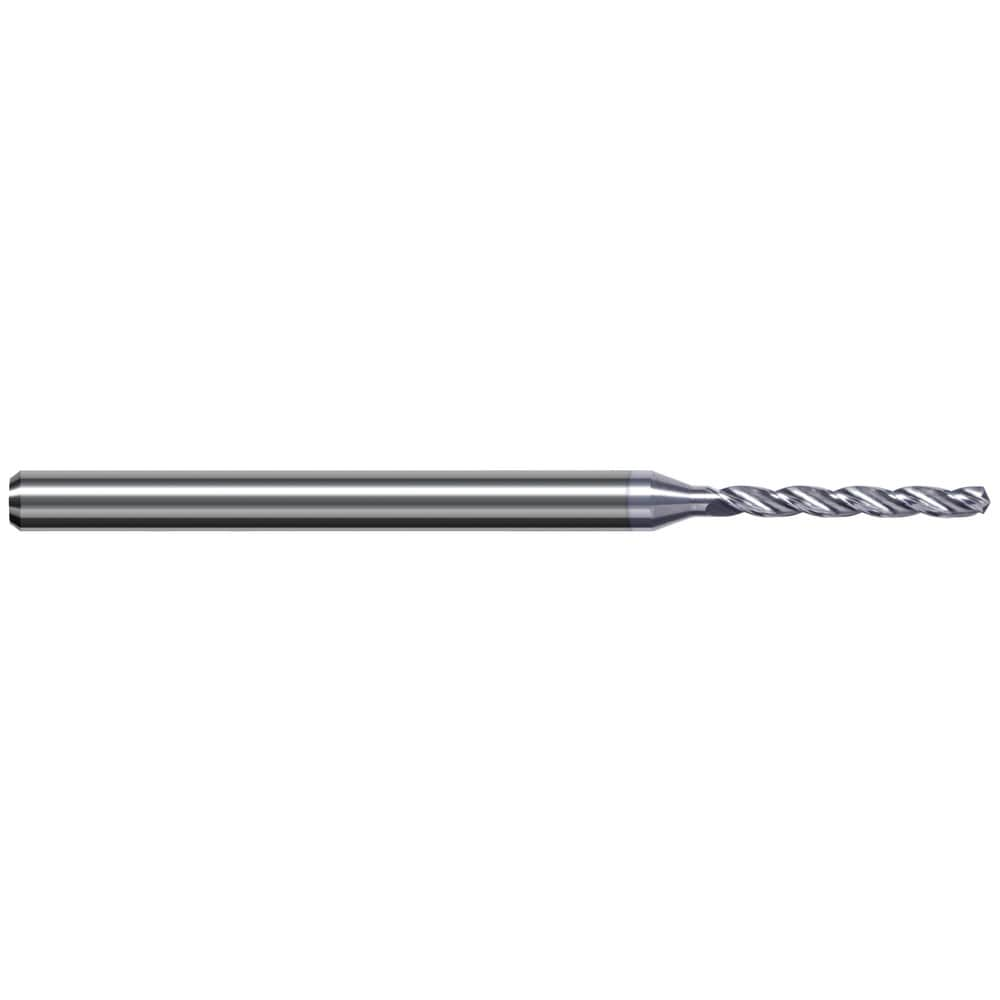 Micro Drill Bit: 0.0800" Dia, 130 deg, Solid Carbide