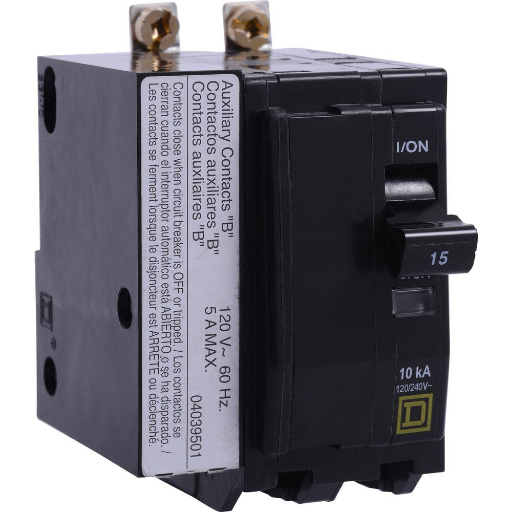 Circuit Breakers; Circuit Breaker Type: Miniature Circuit Breaker; Amperage: 50; Voltage: 240V; Wire Size (AWG): 14-8; Number Of Poles: 2; Tripping Mechanism: Thermal-Magnetic; Terminal Connection Type: Pressure Plate; Phase: Single