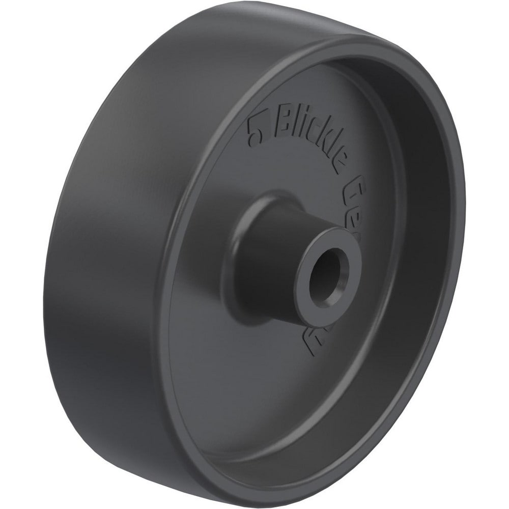 Rigid & Swivel Caster Wheel: Synthetic, 3" Dia, 29/32" Wide