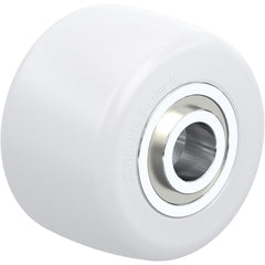 Rigid & Swivel Caster Wheel: Synthetic, 3-1/4" Dia, 2-1/8" Wide