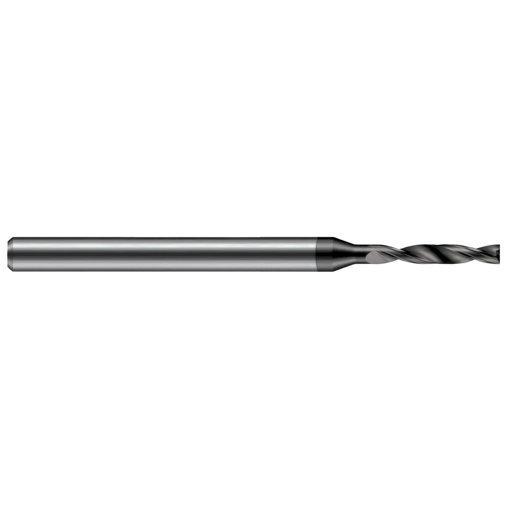 Micro Drill Bit: 0.0700" Dia, 180 deg, Solid Carbide