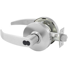 Lever Locksets; Lockset Type: Entrance; Key Type: Keyed Different; Back Set: 2-3/4; Cylinder Type: SFIC; Material: Metal; Door Thickness: 1-3/4 to 2; Finish: Satin Chrome