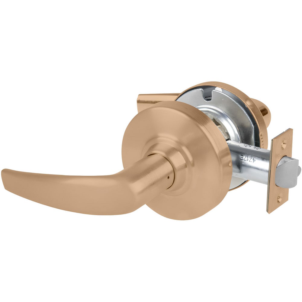 Lever Locksets; Lockset Type: Storeroom; Key Type: Keyed Different; Back Set: 2-3/4; Cylinder Type: Less Core; Material: Metal; Door Thickness: 1-5/8