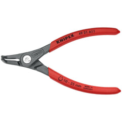 Retaining Ring Pliers; Type: Precision External Snap Ring Pliers; Tip Angle: 90; Ring Diameter Range (Inch): 25/64 to 1; Overall Length (Inch): 5-1/4