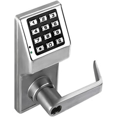 Lever Locksets; Lockset Type: Entrance; Key Type: Keyed Different; Back Set: 2-3/4; Cylinder Type: Less Core; Material: Metal; Door Thickness: 1-3/4; Finish: Satin Chrome