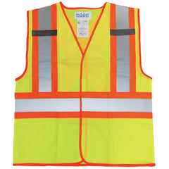 High Visibility Vest:  Large, Public Safety Vest,  ANSI Class 2