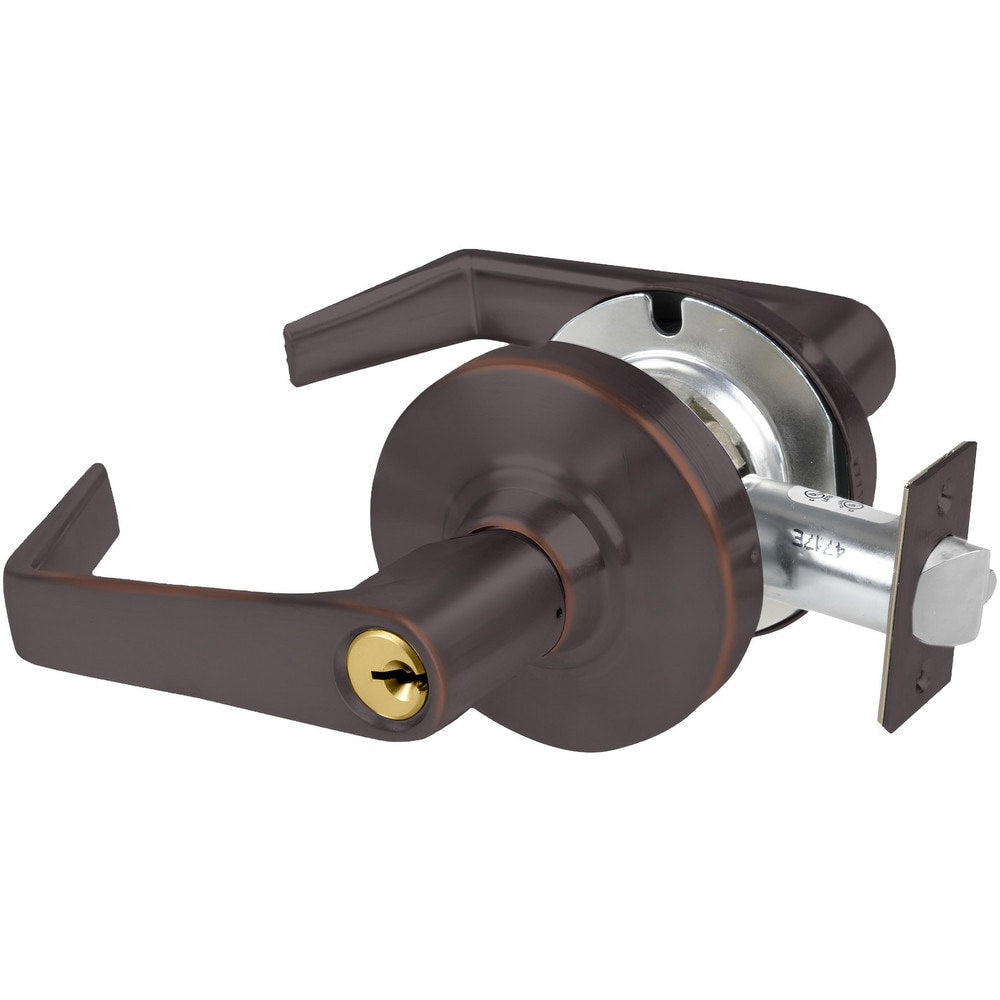 Lever Locksets; Lockset Type: Entrance; Key Type: Keyed Different; Back Set: 2-3/4; Cylinder Type: Conventional; Material: Metal; Door Thickness: 1-5/8