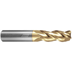 Corner Radius End Mill: 5/8" Dia, 1-5/8" LOC, 0.0300" Radius, 5 Flute, Solid Carbide