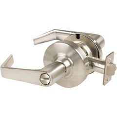 Lever Locksets; Lockset Type: Communicating; Key Type: Keyed Different; Back Set: 2-3/4; Cylinder Type: Less Core; Material: Metal; Door Thickness: 1-5/8